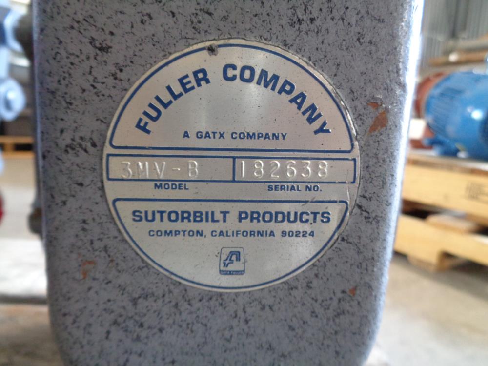 Sutorbilt Fuller Co. Blower 3MV-B
